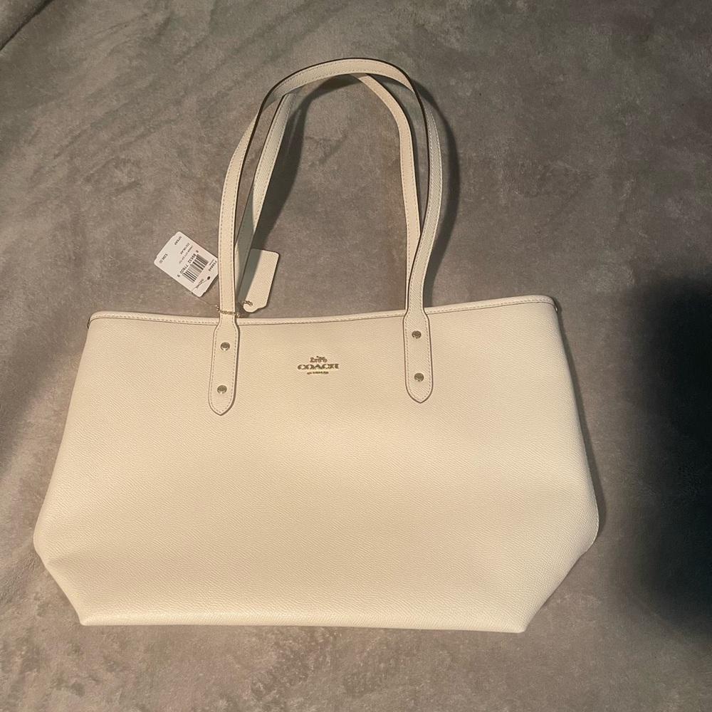 NWT Authentic White Coach Tote